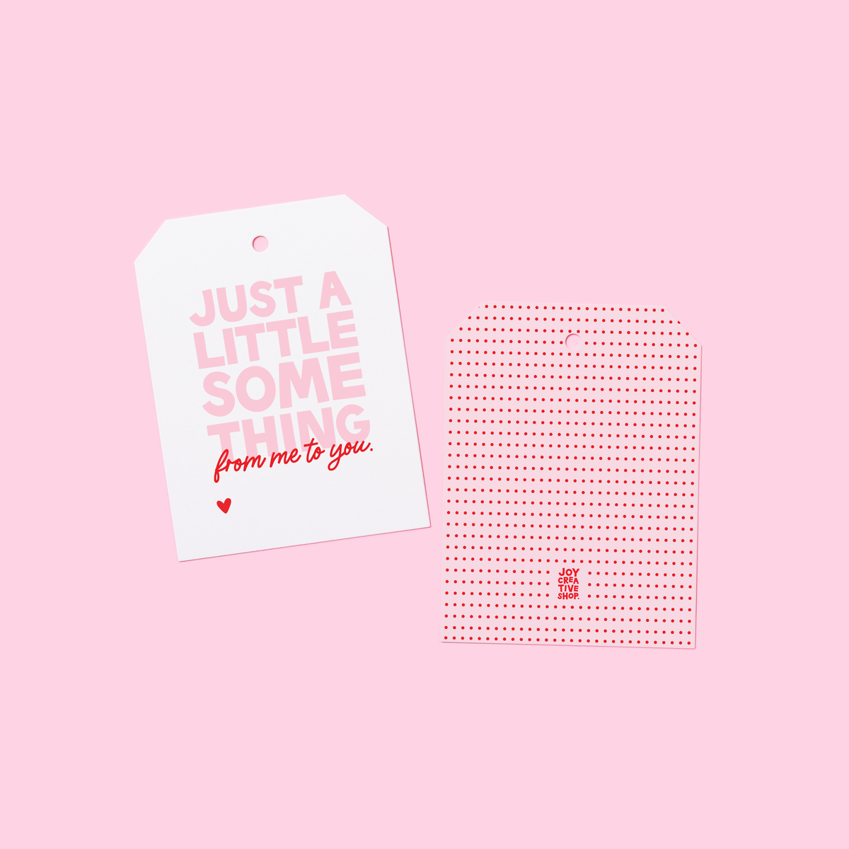 Valentine Just A Little Something Gift Tags