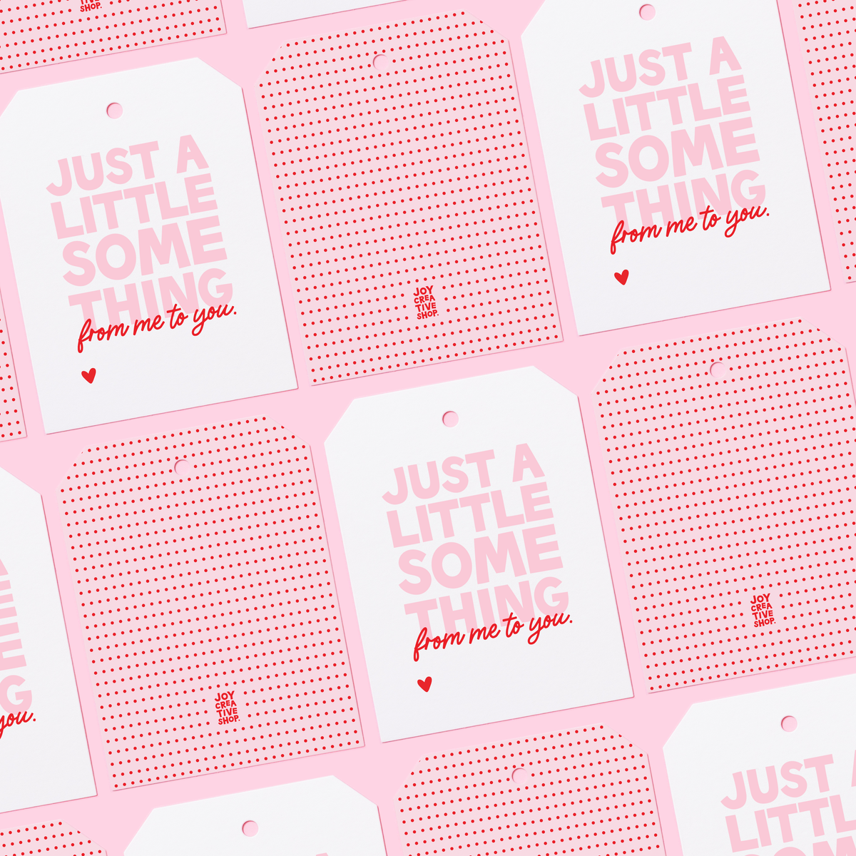 Valentine Just A Little Something Gift Tags