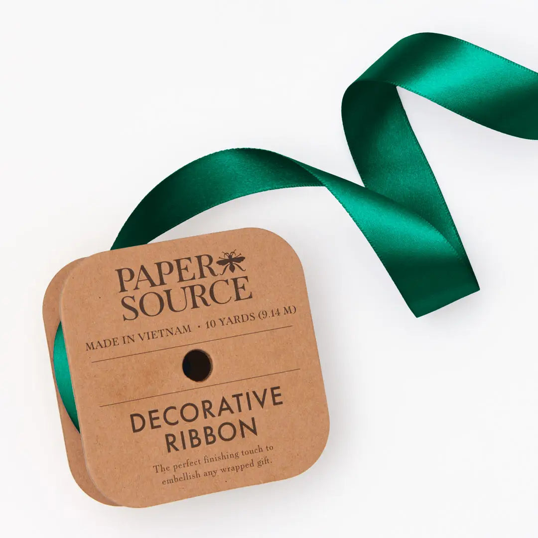 1" Satin Ribbon - Evergreen