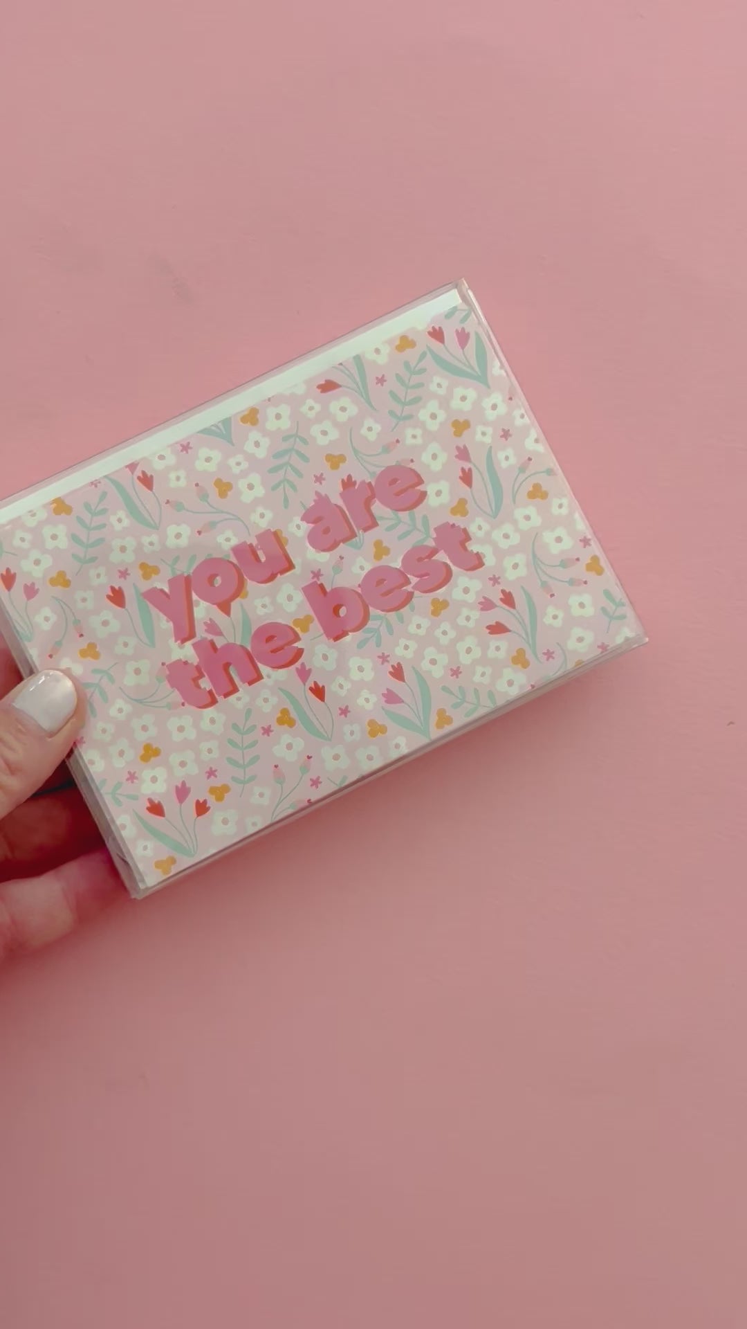 Floral Gift Card Holders