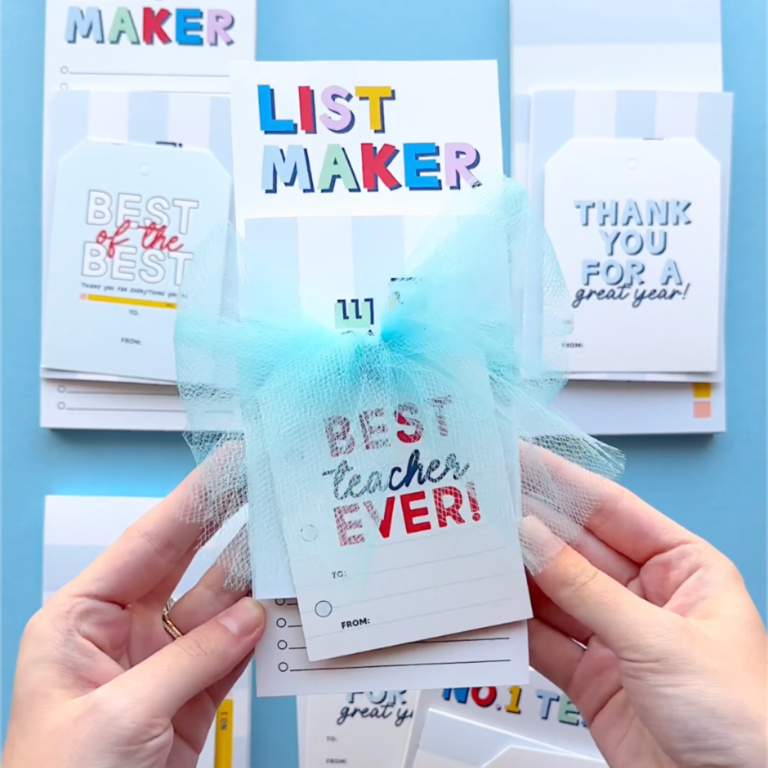 Mini Bag of Tags - Teacher/Back to School
