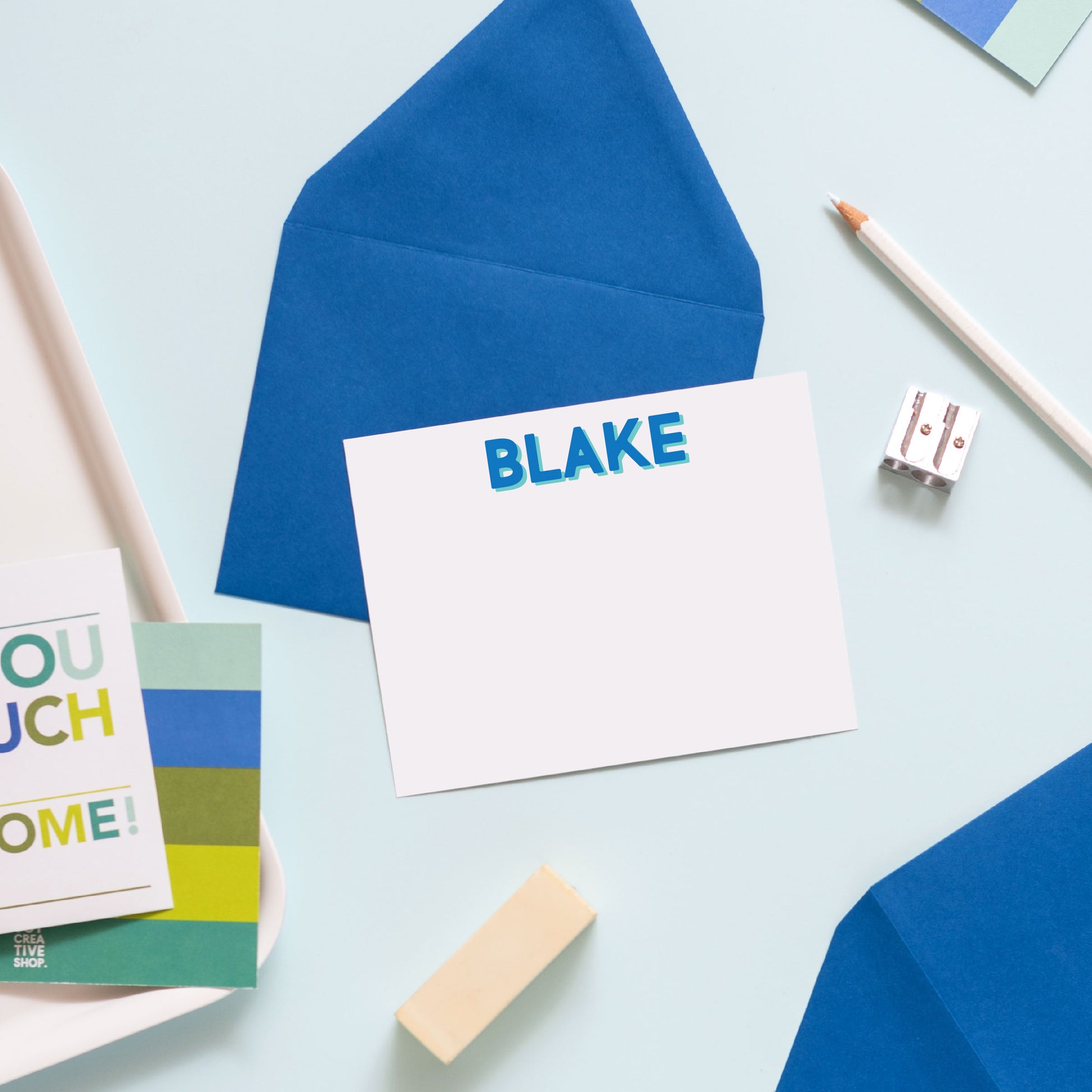 Modern Classics Personalized Stationery - Joy Creative Shop