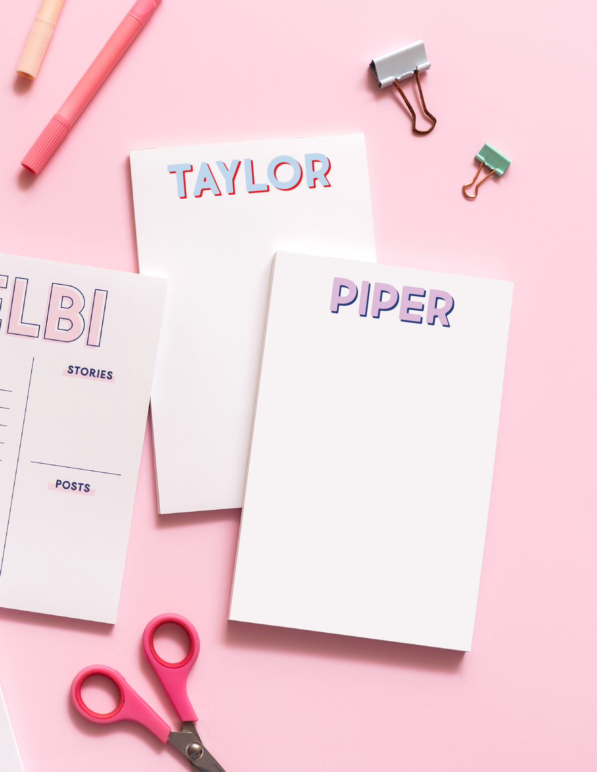 Graduation Gifts : 6 Notepads + FREE Tags