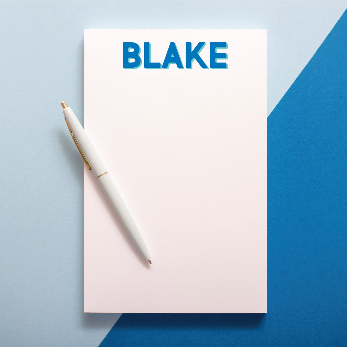 Modern Classics First Name Notepad