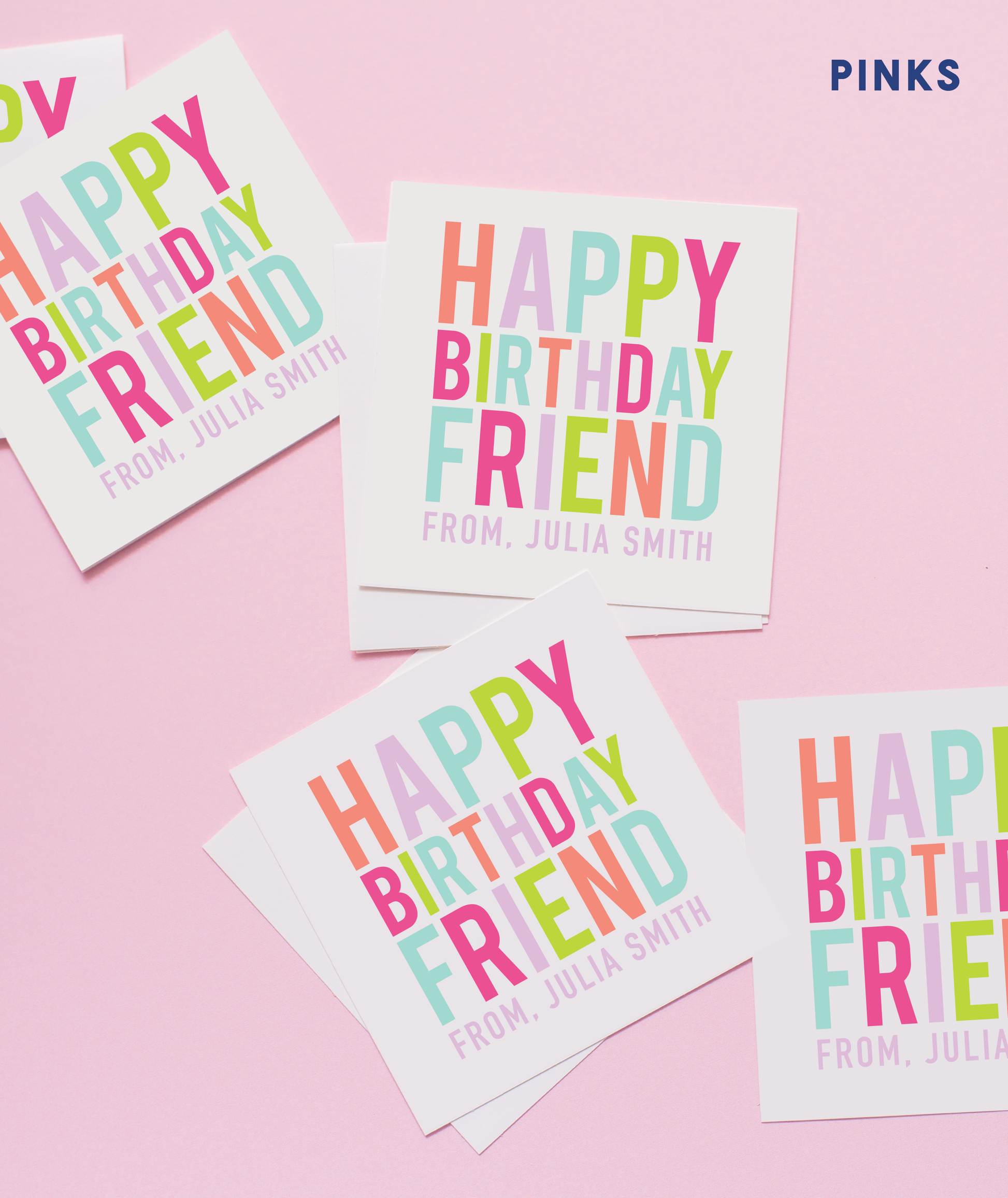 Happy Birthday Friend Stickers