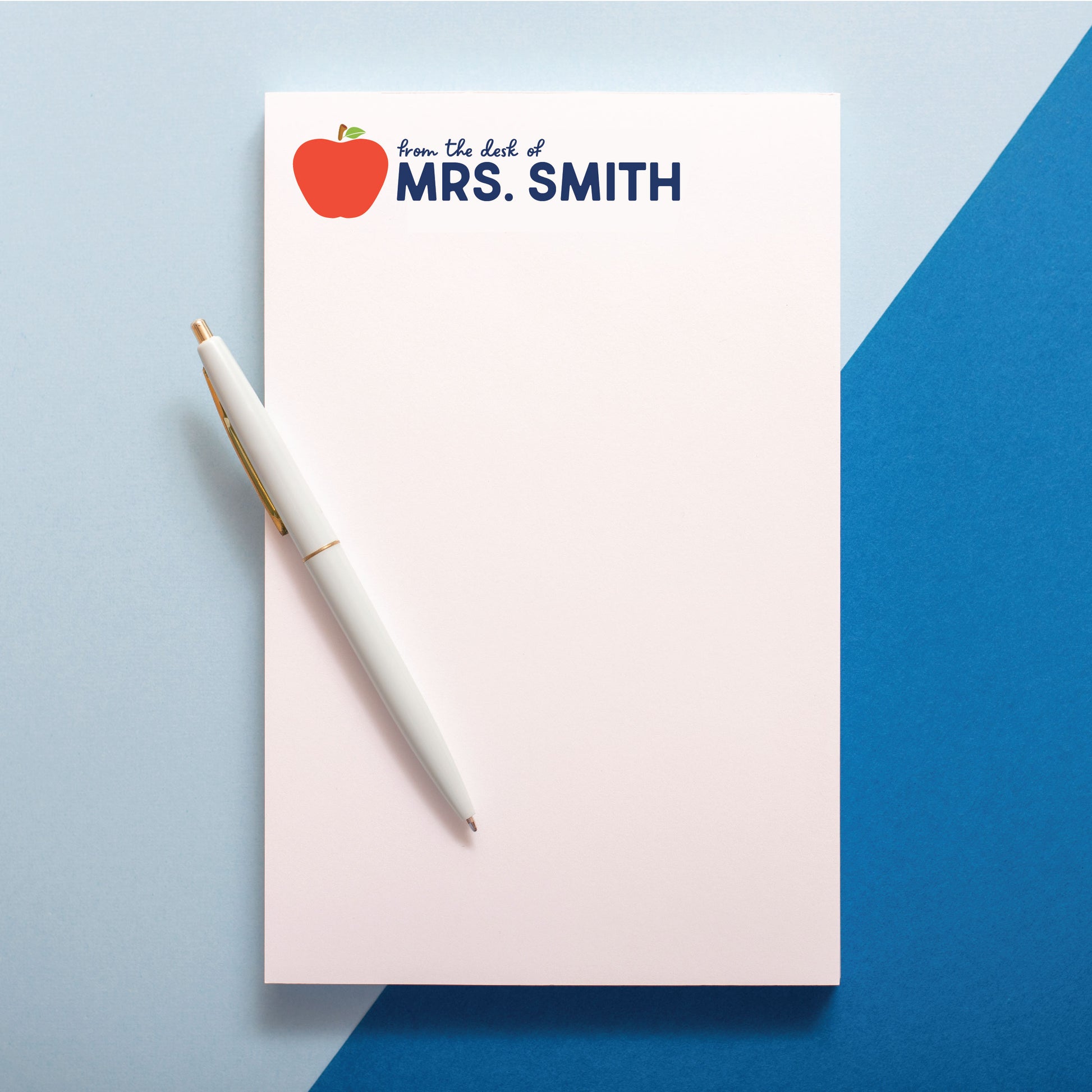 Teacher Personalized Notepad