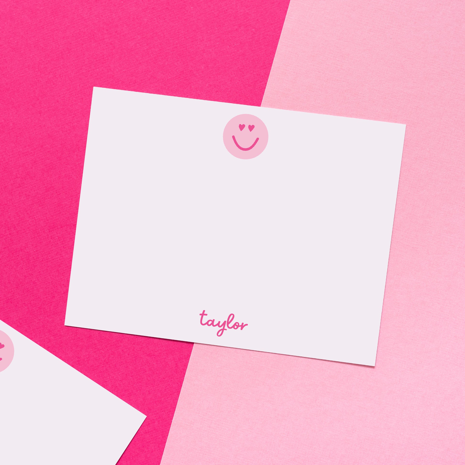 Heart Eyes Personalized Stationery