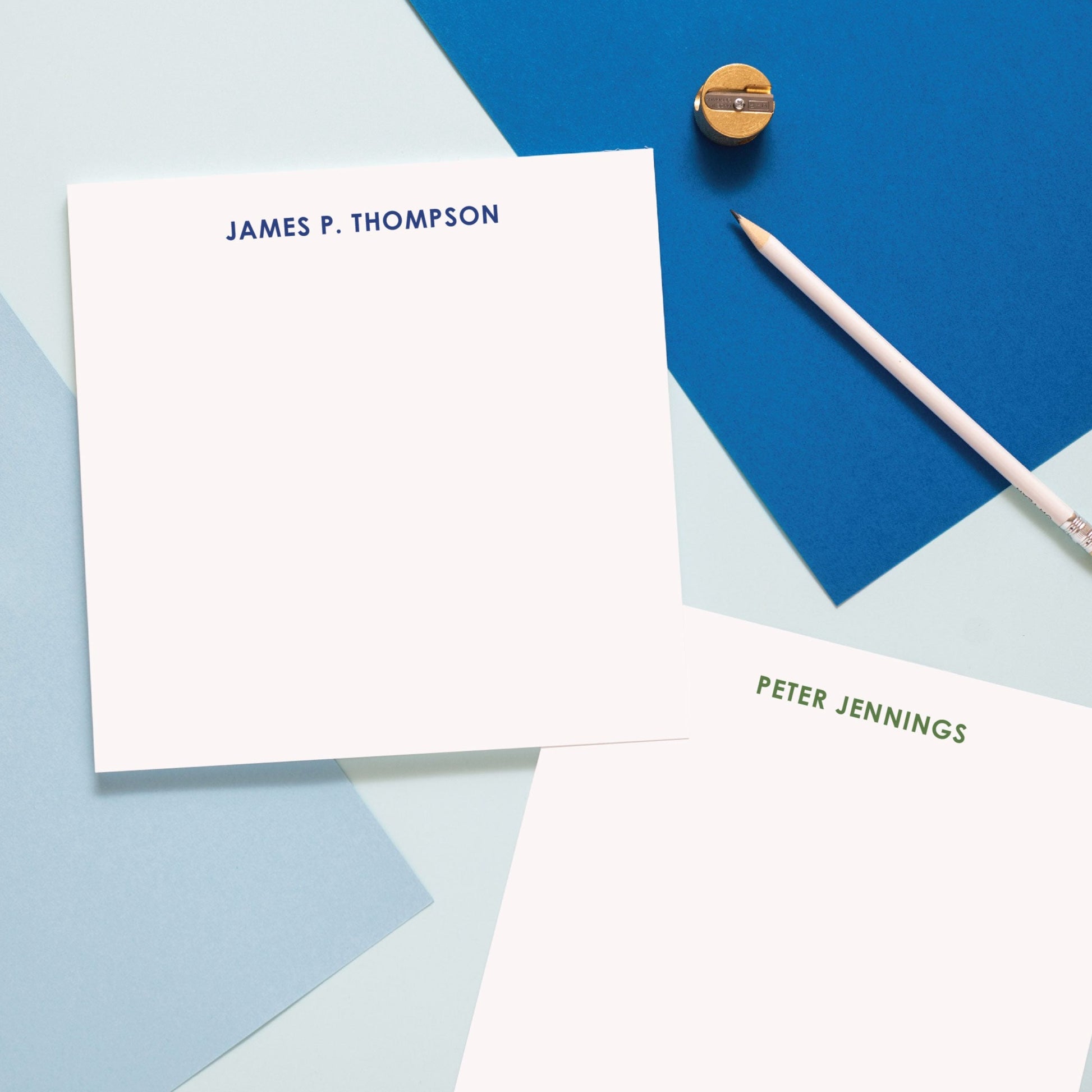Traditional Block Personalized Notepad
