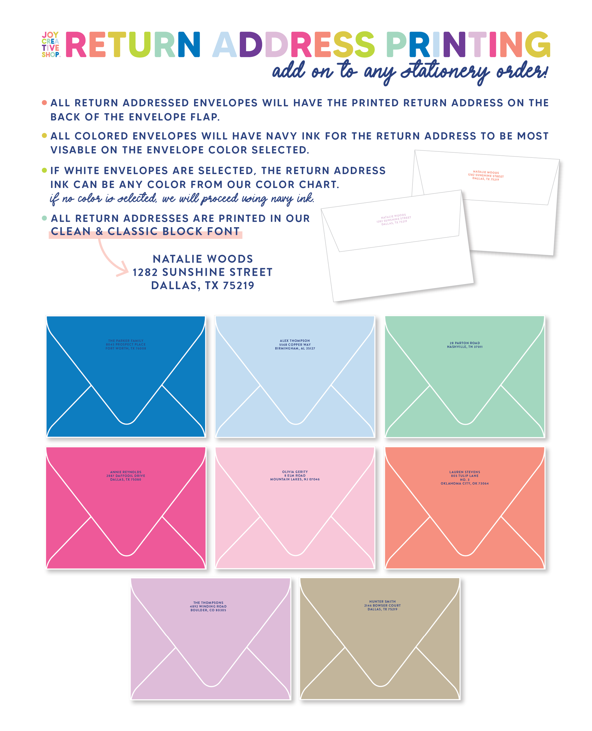 Camp Personalized Stationery - Pink
