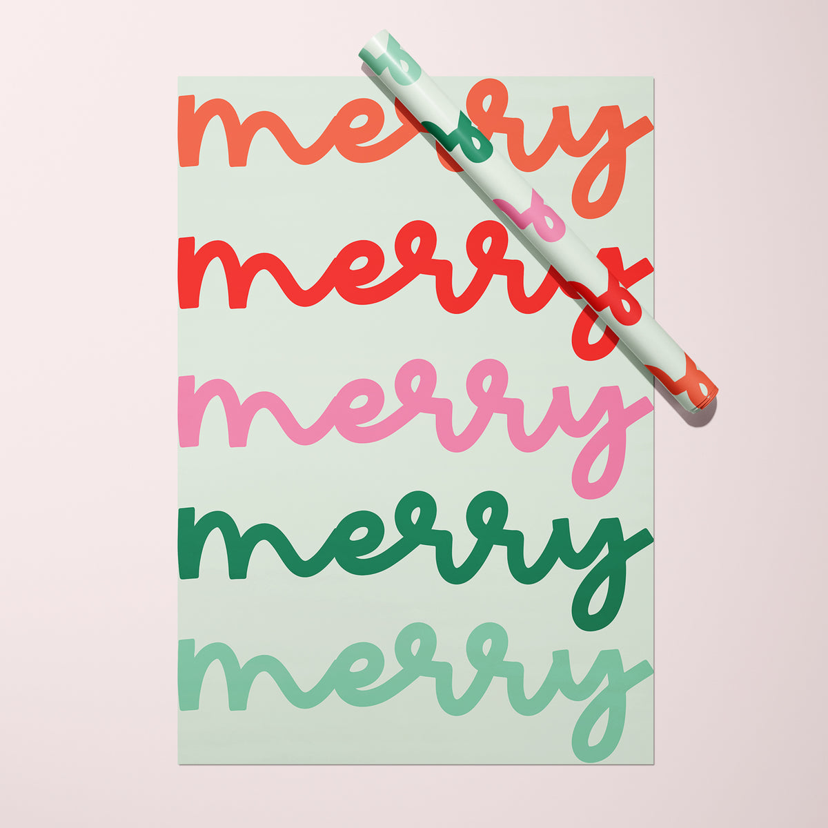 Beth Chappo x JCS Mint Merry Gift Wrap