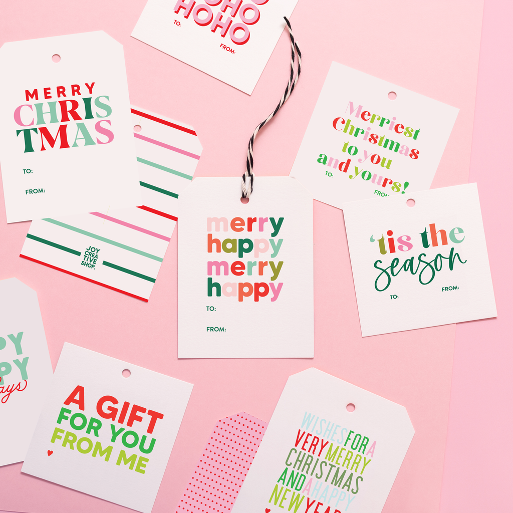 Christmas Bag of Tags
