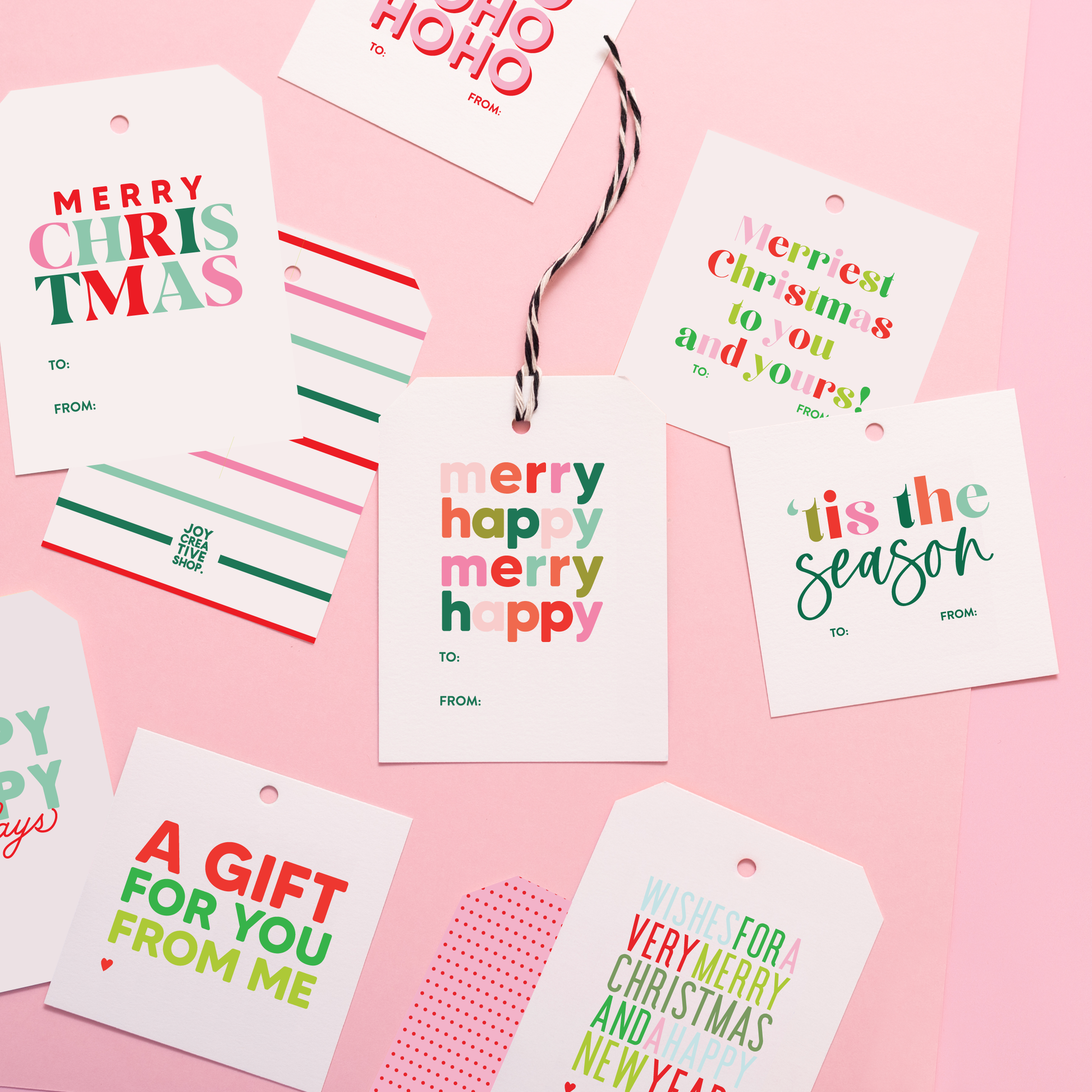 Christmas Bag of Tags