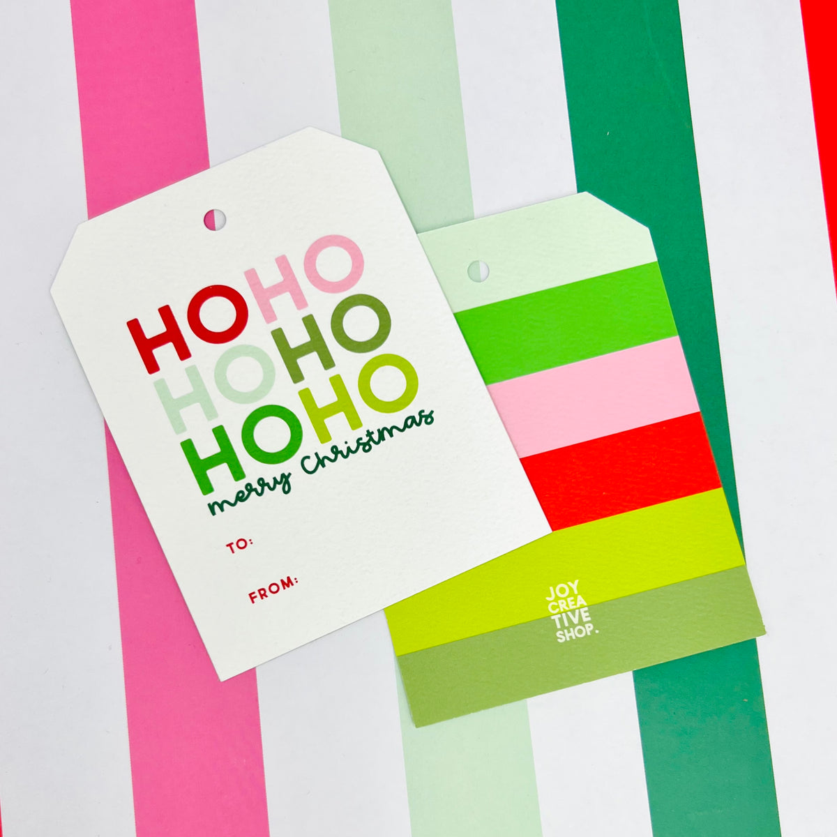To From Gift Tag | Ho Ho Ho