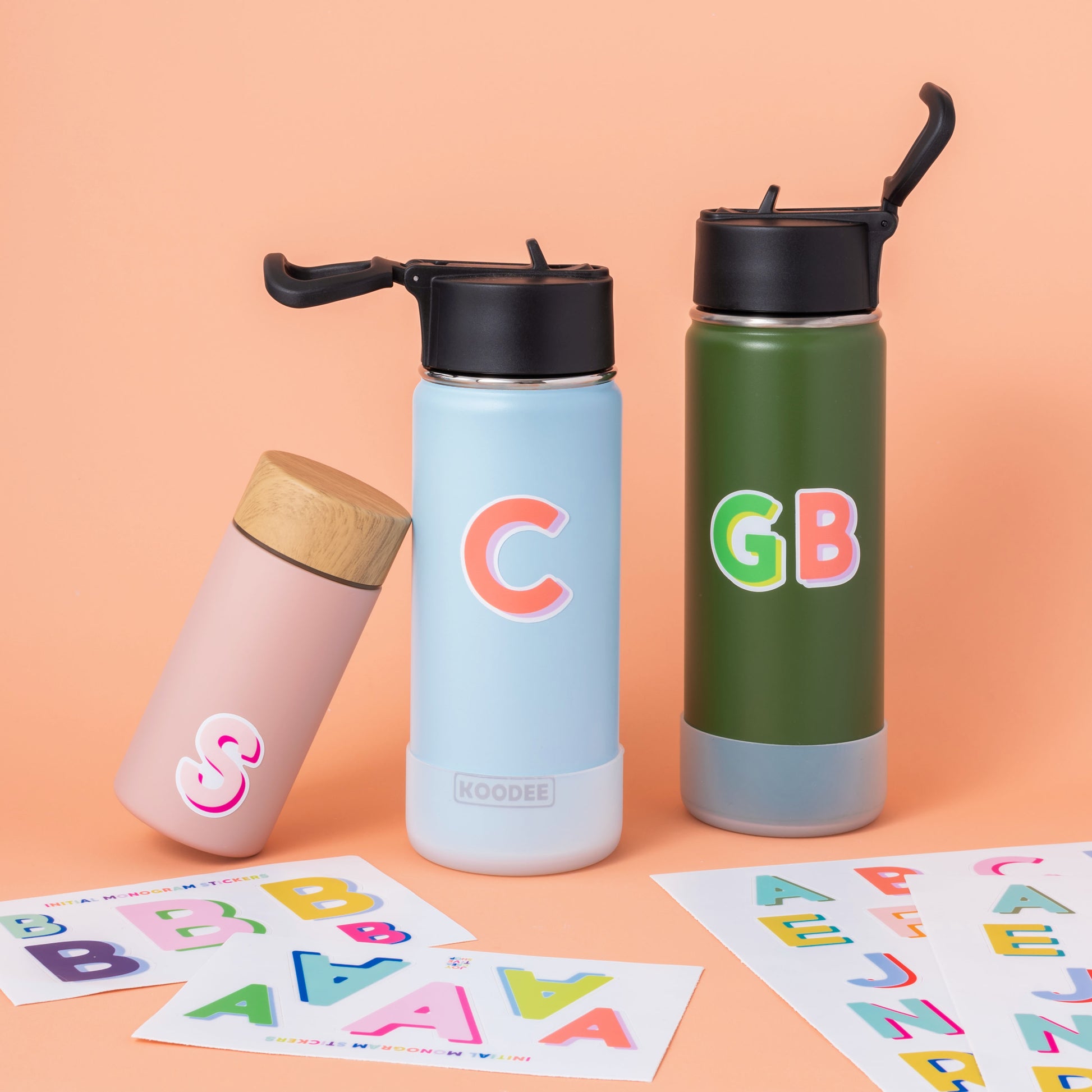 Brights Vinyl Alphabet Stickers - A thru Z