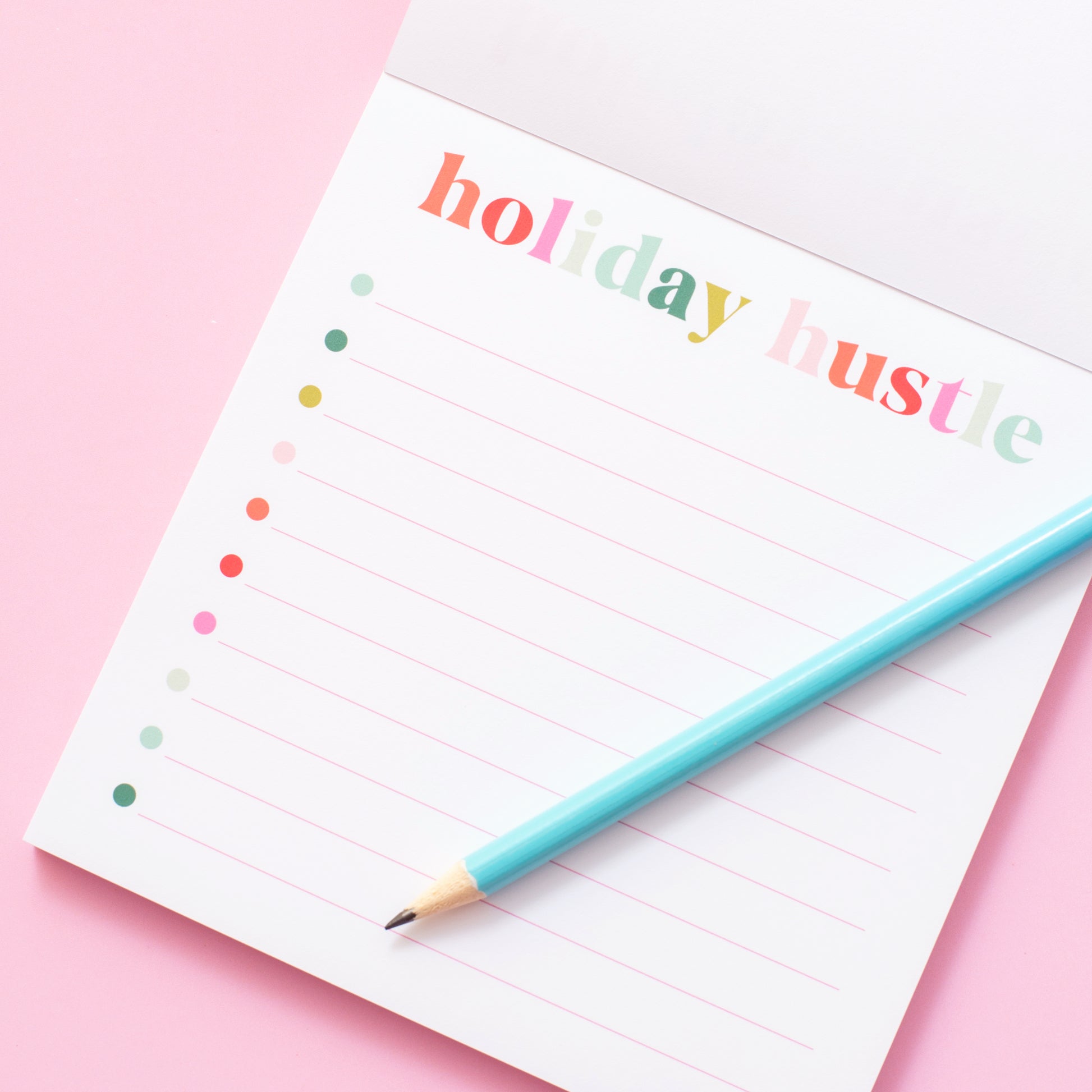 Beth Chappo x JCS Holiday Hustle Notepad