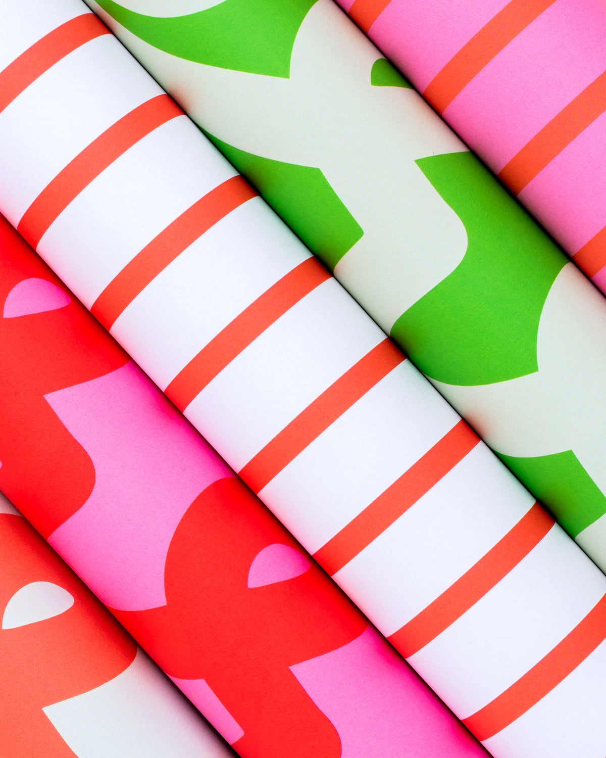 Beth Chappo x JCS Striped Double Sided Gift Wrap