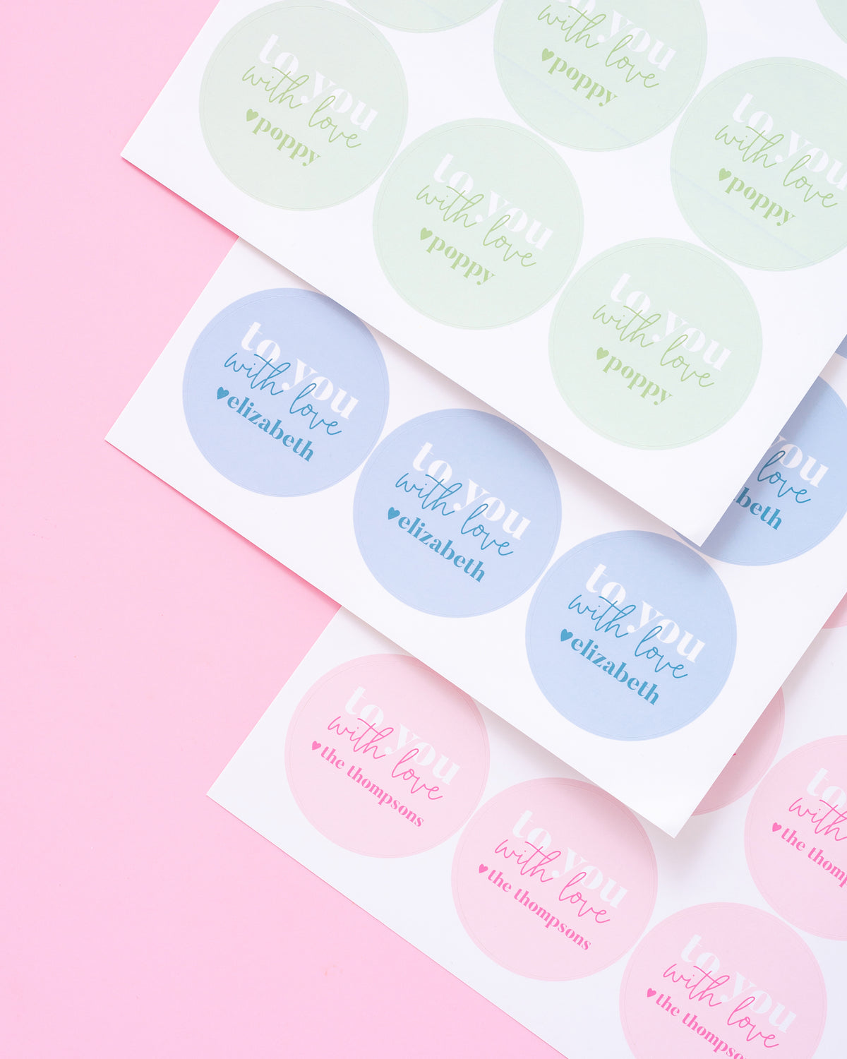 Mary &amp; Crew Gift Stickers