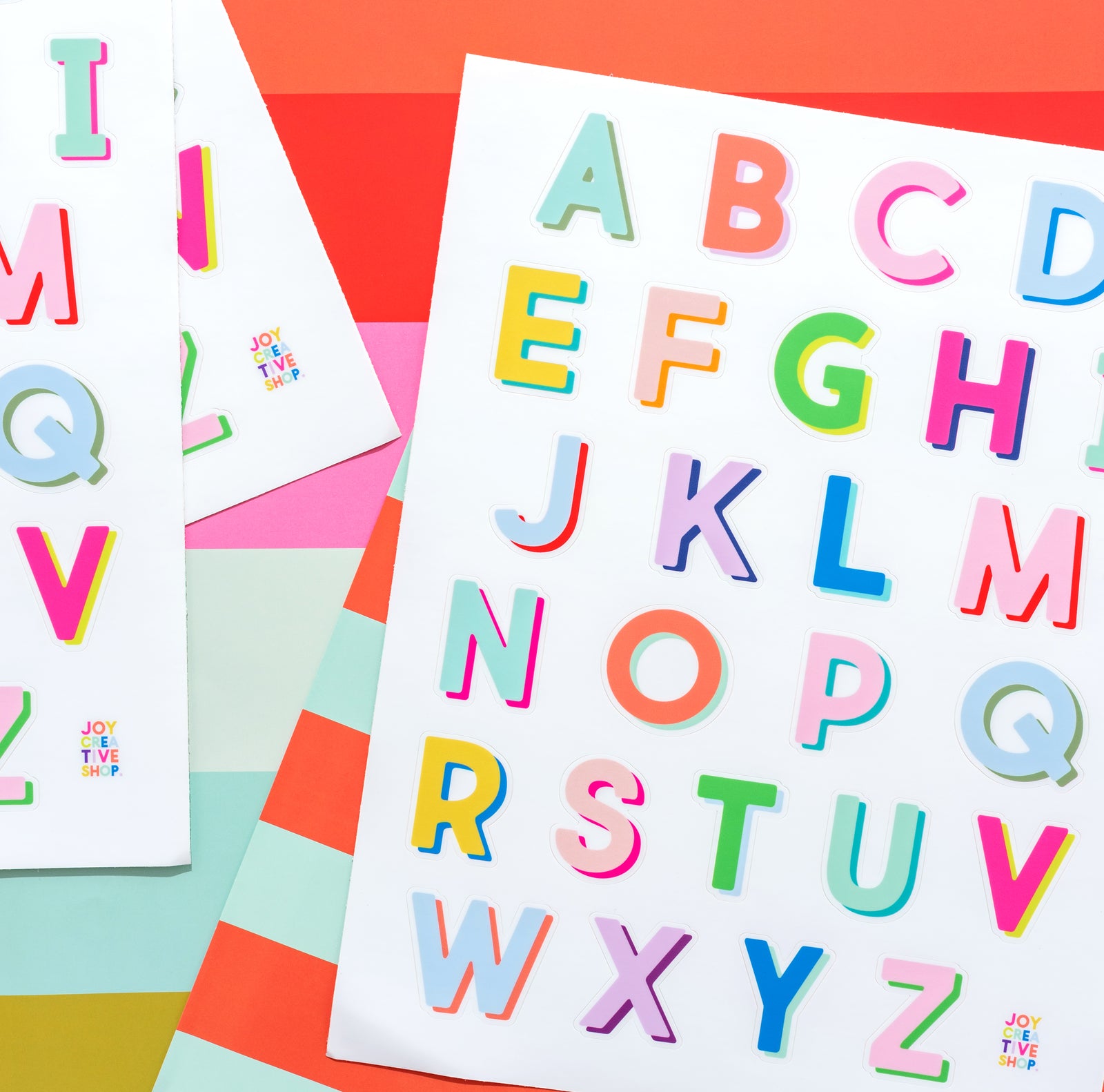 Me & My Big Ideas Victoria Cursive Alphabet Stickers – Good's Store Online