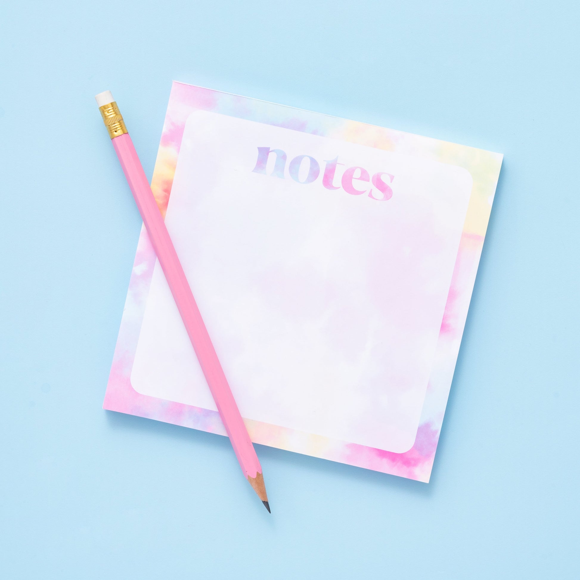 Tie Dye Collection Notes Notepad
