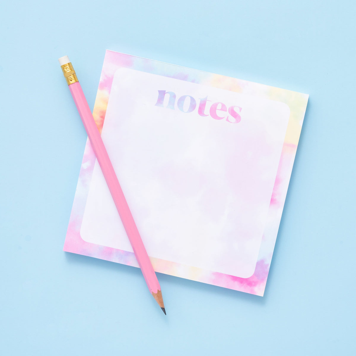 Tie Dye Collection Notes Notepad