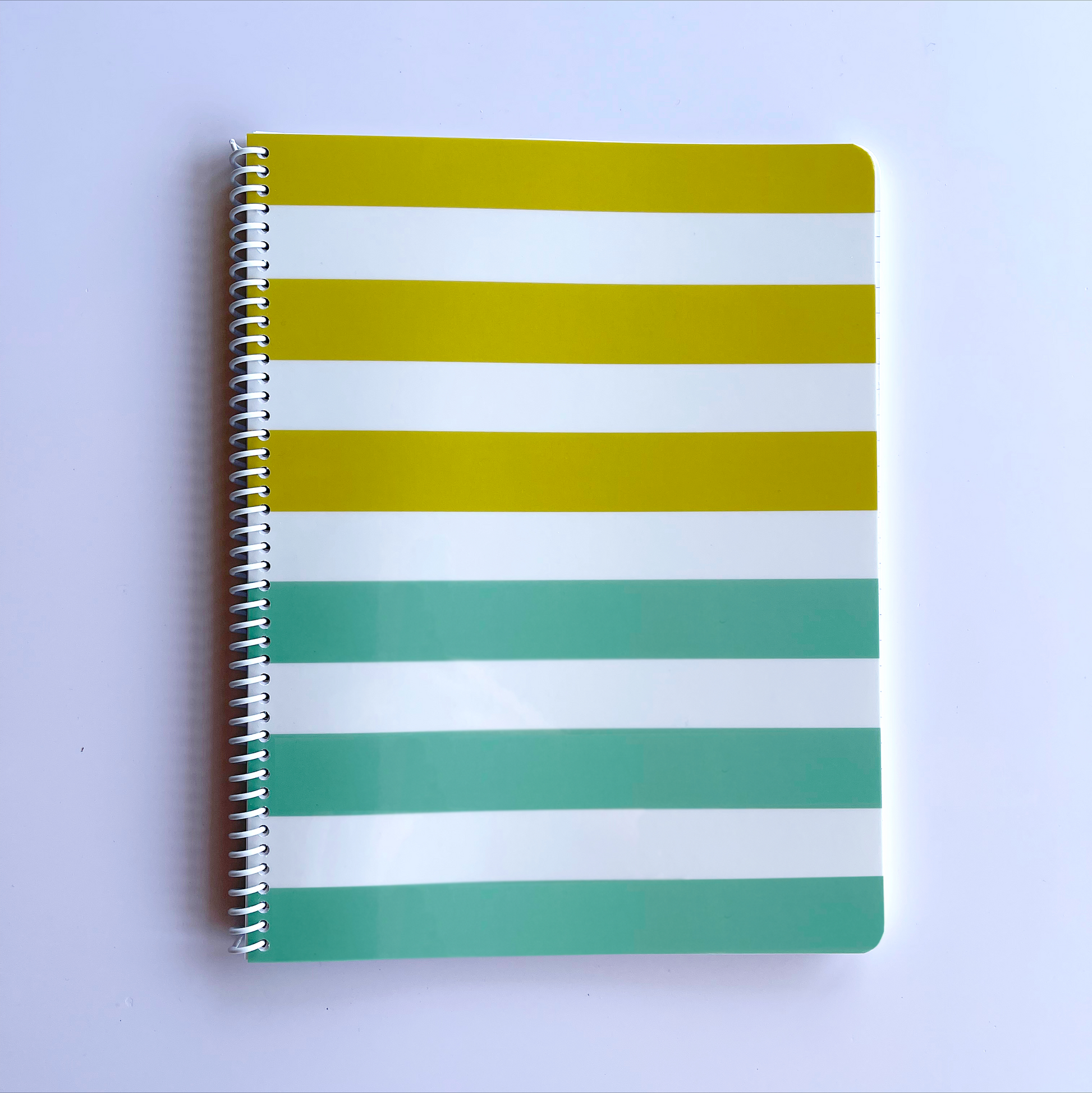 Large Striped Notebook