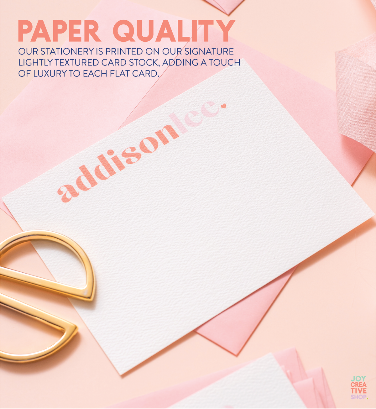 Multicolored Personalized Stationery