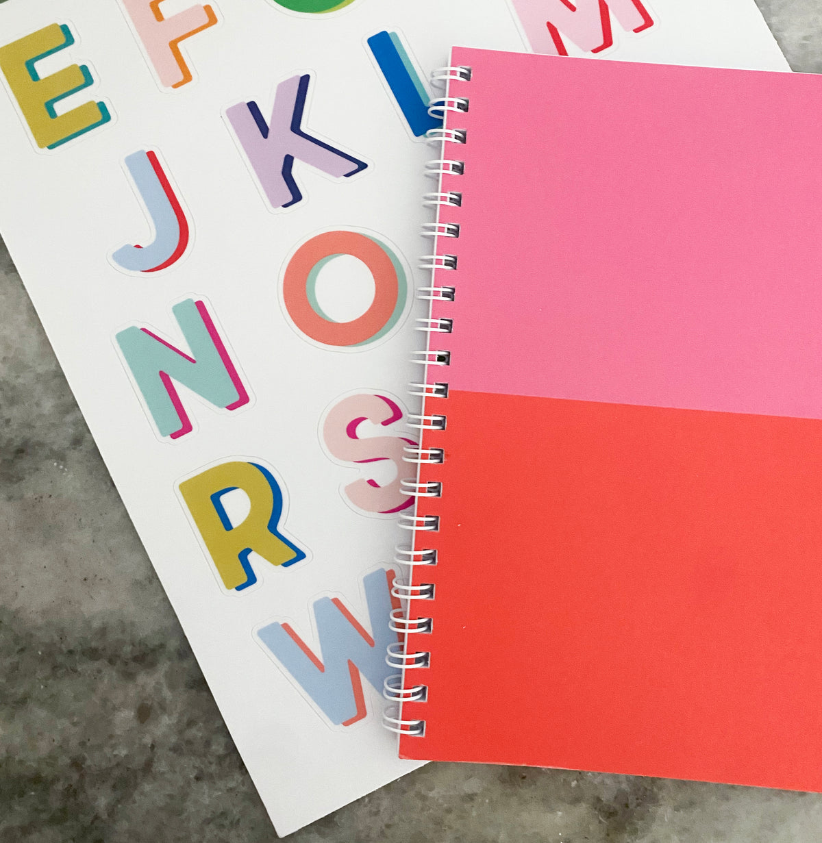 Small Colorblock Notebook Bundle