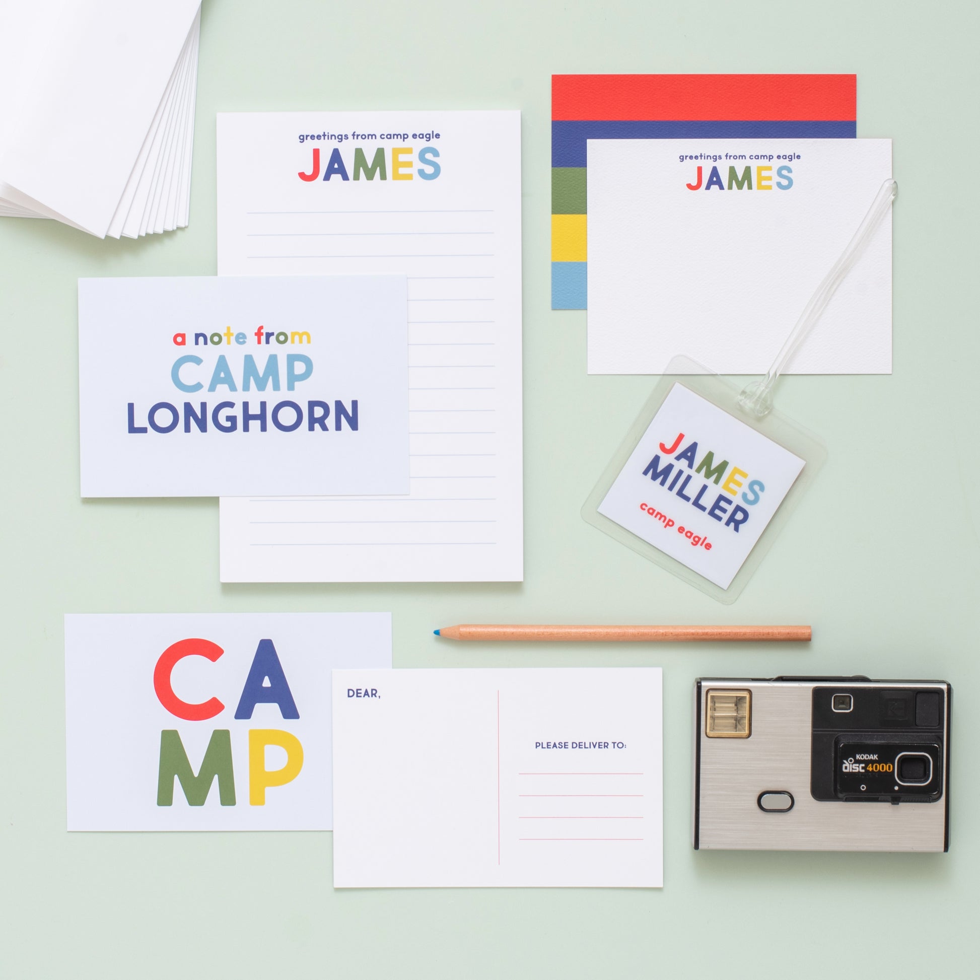 Camp Set - Blue