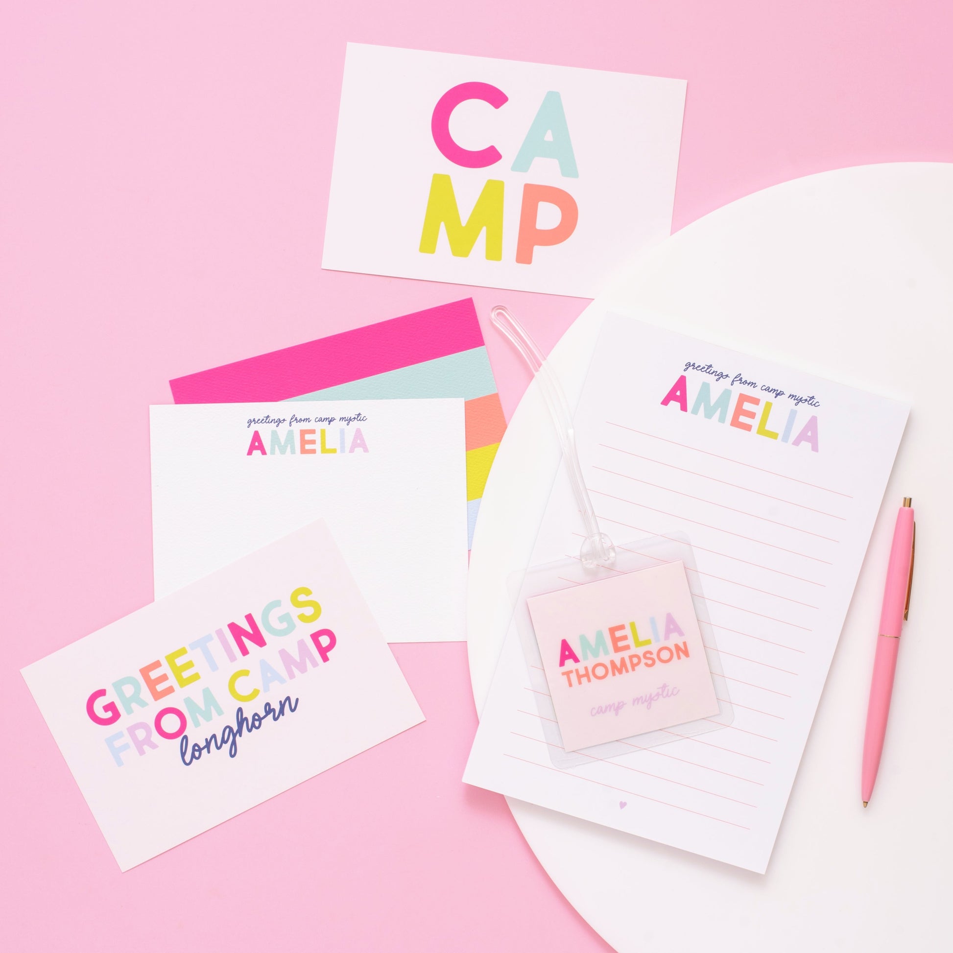 Camp Set - Pink