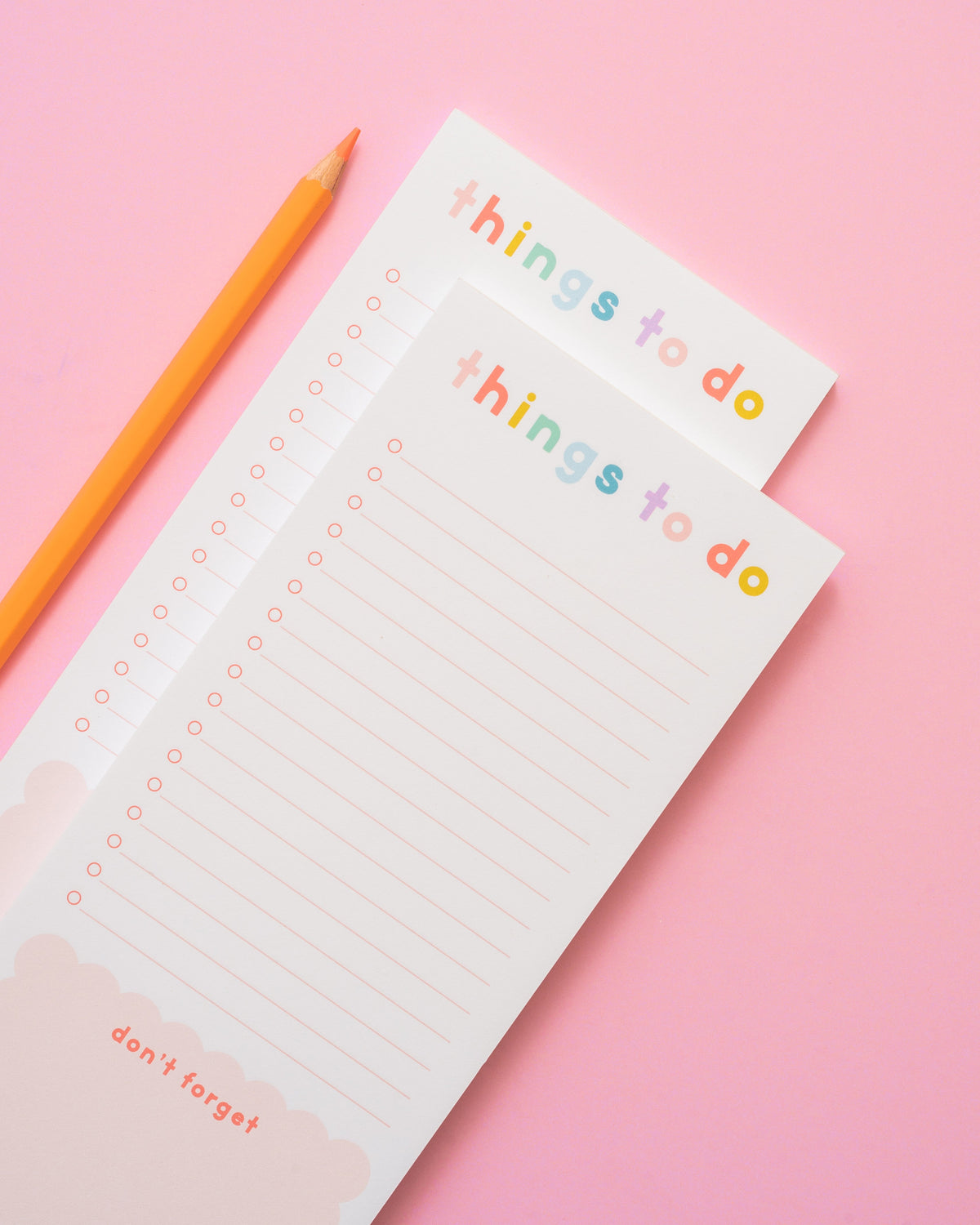 Things To Do and Weekly Notepad Set