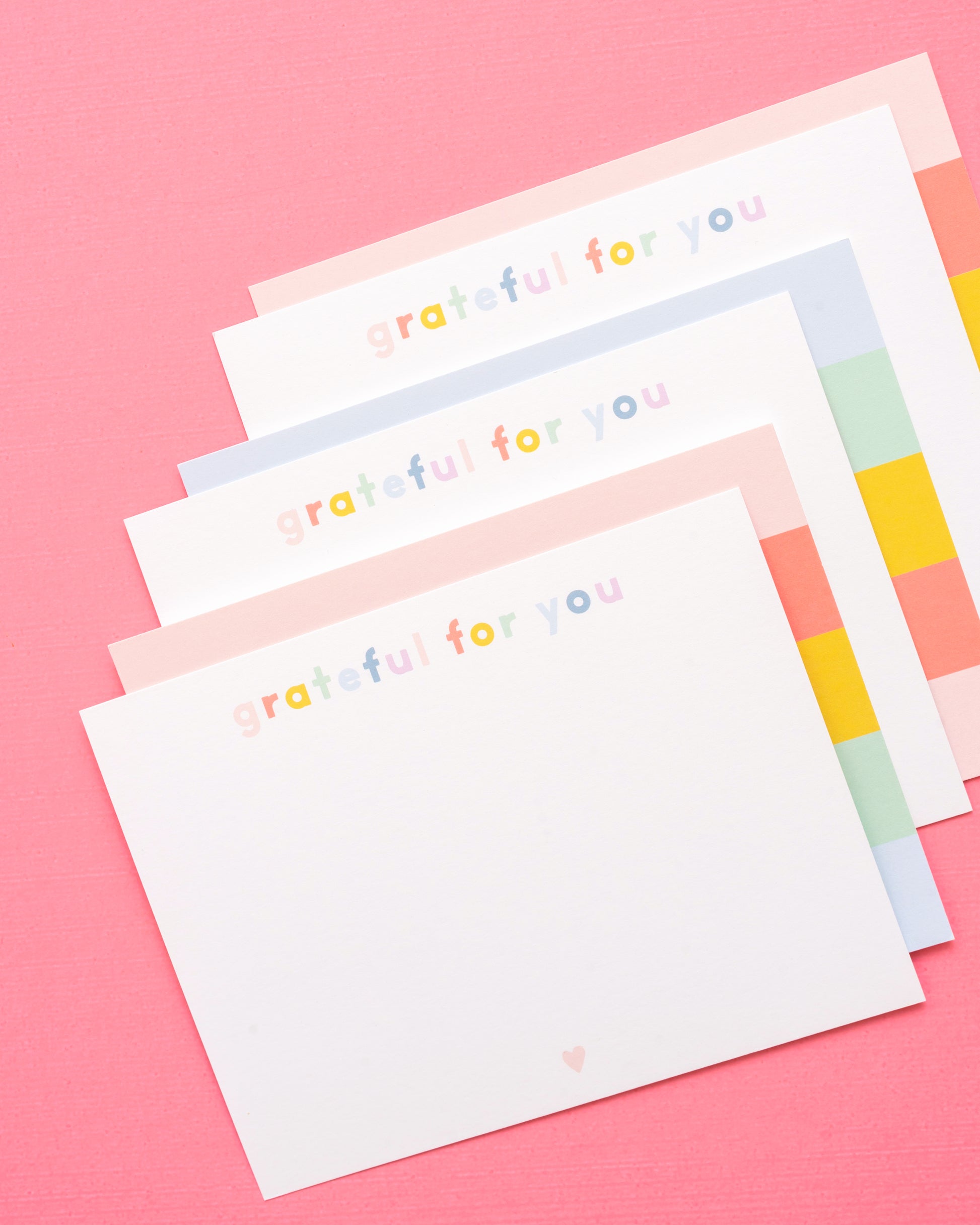 Grateful for You Notecards