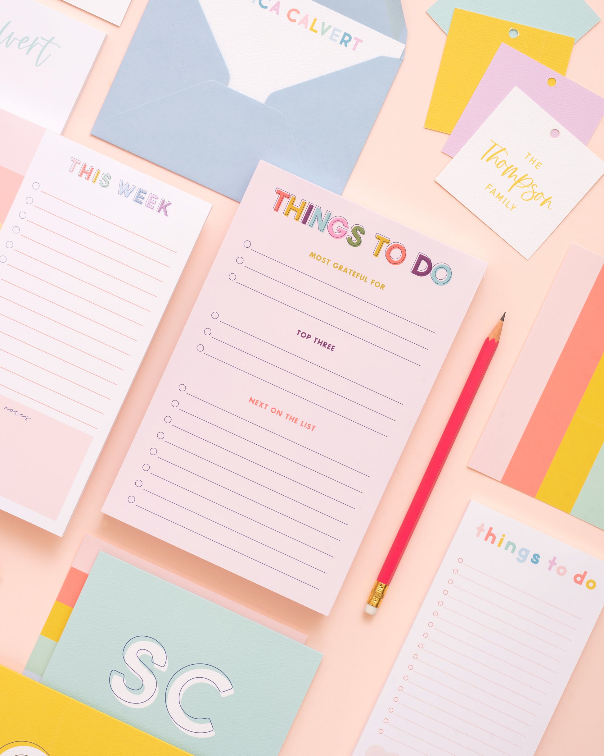 Gratitude To Do List Notepad - Joy Creative Shop