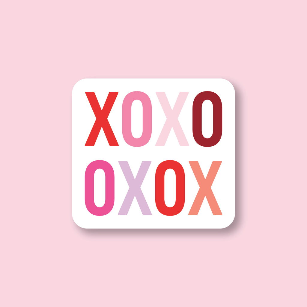 XOXO Vinyl Sticker