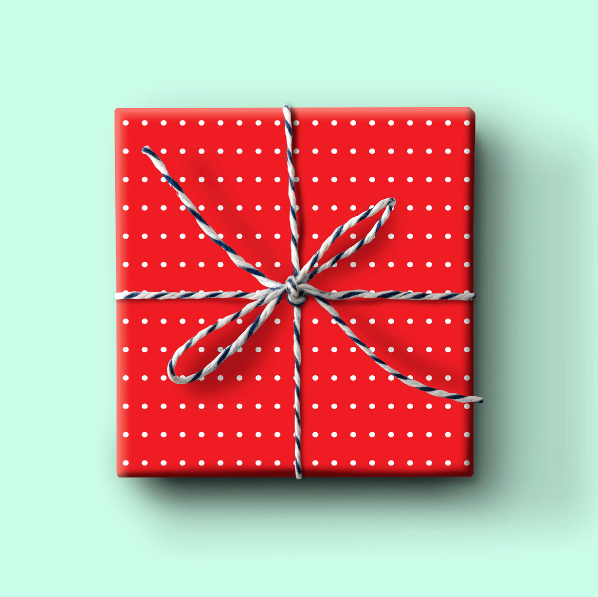Red Dot Holiday Gift Wrap