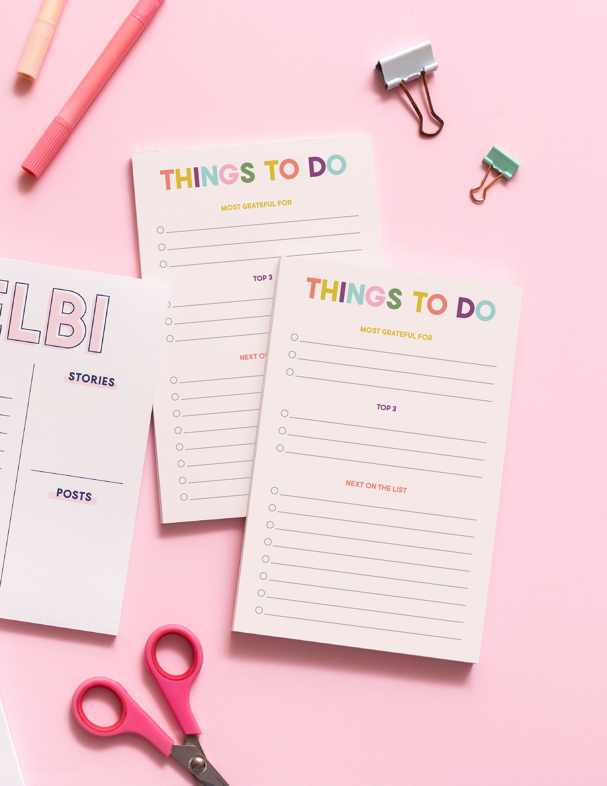 Gratitude To Do List Notepad, Todo Notepad, Lists, Gratitude Notepad, Teacher gift